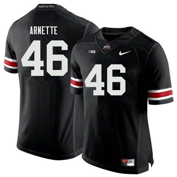 Ohio State Buckeyes #46 Damon Arnette Men Stitch Jersey Black